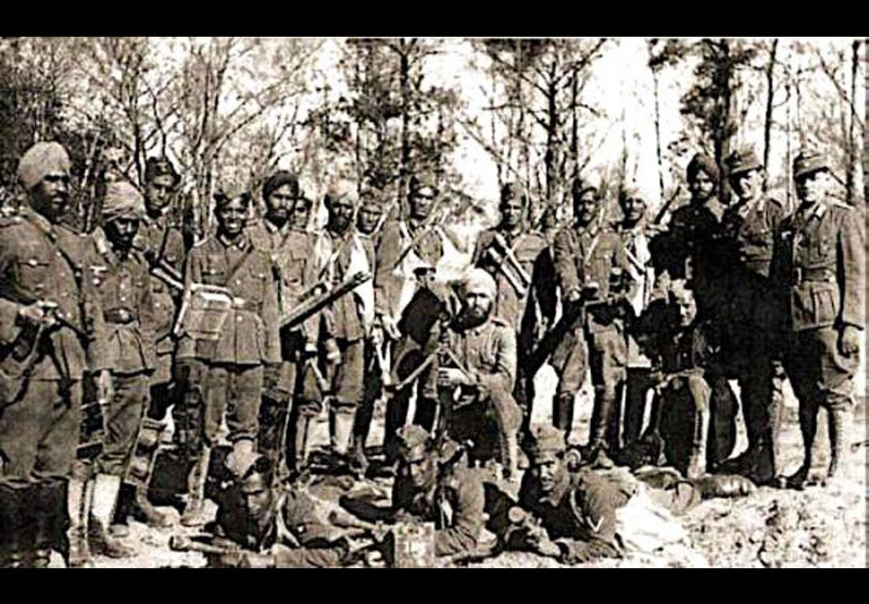 German Recruiting Pakistian Waffen SS 1944