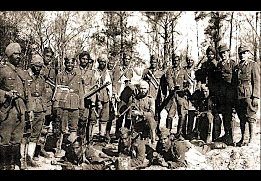 German Recruiting Pakistian Waffen SS 1944
